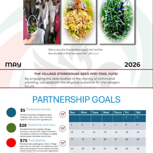 May Partnership Goals
