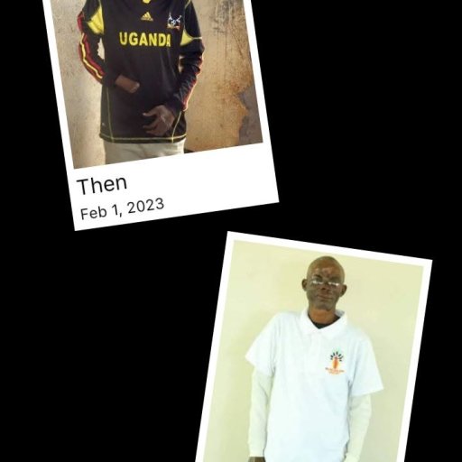 Ngobi Badiru Kyemba - then and now