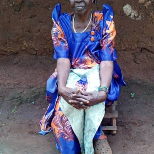 An Elderly Blind Woman