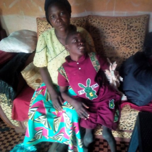 Mother and Disabled Child